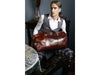 Wise Children - Leather Duffel Bag for Men and Women