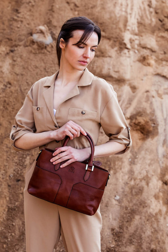 Camilla - Leather Handbag Shoulder Bag
