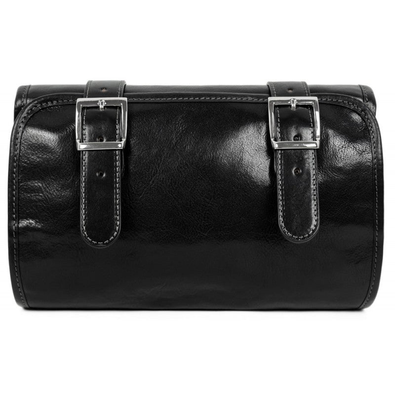 Leather Hanging Wash Bag Toiletry Bag - Dracula – Time Resistance