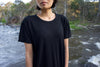 Bamboo T-Shirt in Obsidian Black for Men and Women by One For The Road on Jetset Times SHOP