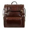 The Good Earth - Brown Leather Backpack