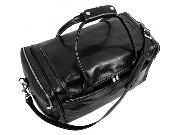 The Hitchhiker's Guide to the Galaxy - Large Leather Duffle Bag