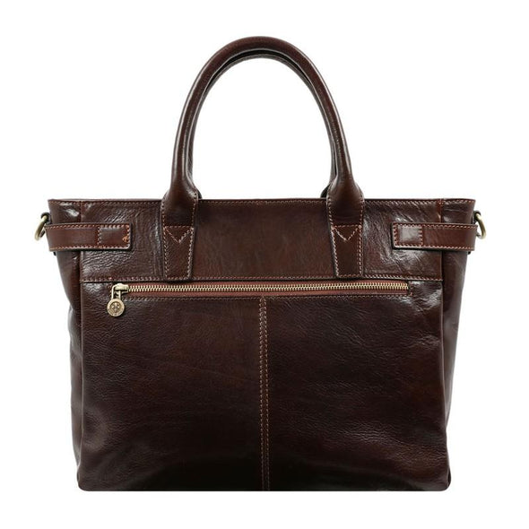 Lorna Doone - Brown Leather Handbag