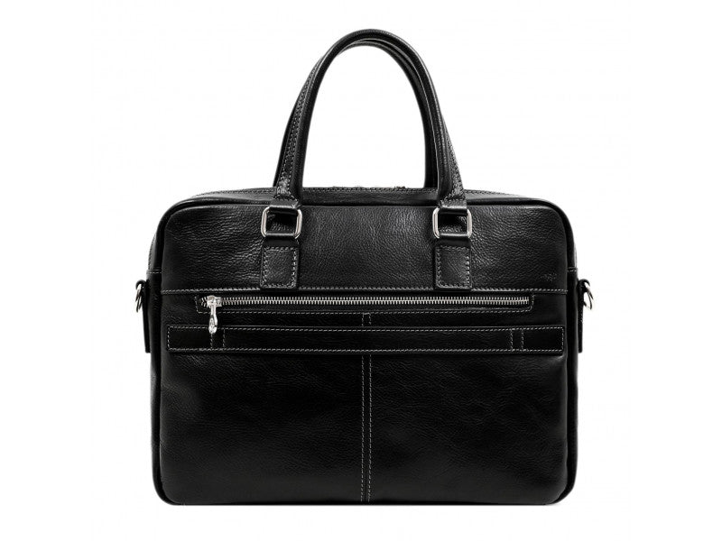 Orlando - Leather Briefcase Laptop Bag by Time Resistance | Jetset ...