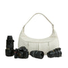 Women's Beige Leather Camera Bag - Cologne by POMPIDOO on Jetset Times SHOP