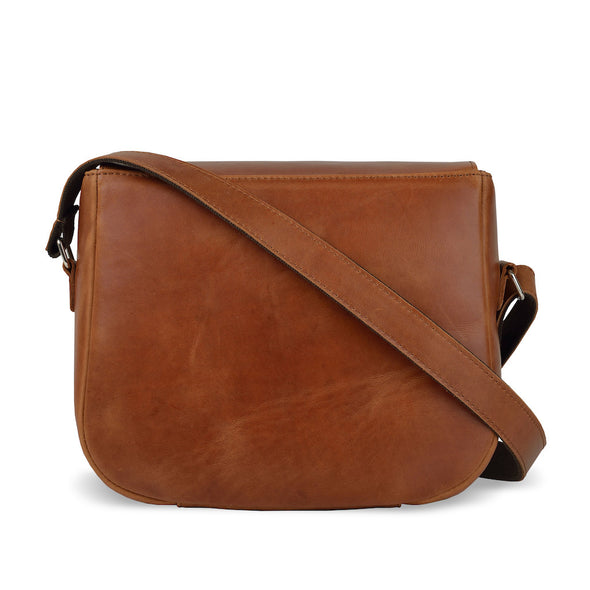 Brown Leather Camera Bag - Geneva for Men and Women by POMPIDOO on Jetset Times SHOP