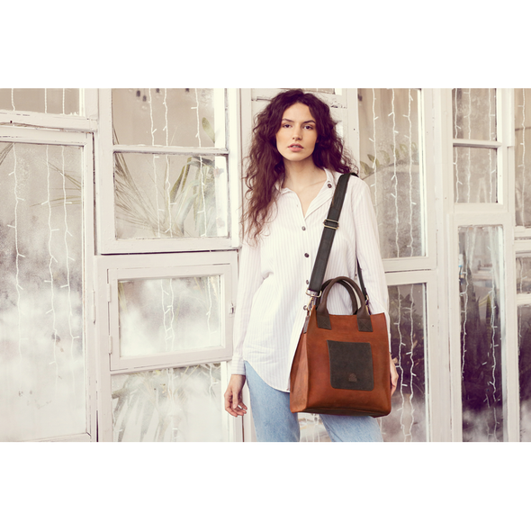 The Republic - Genuine Leather Tote Bag