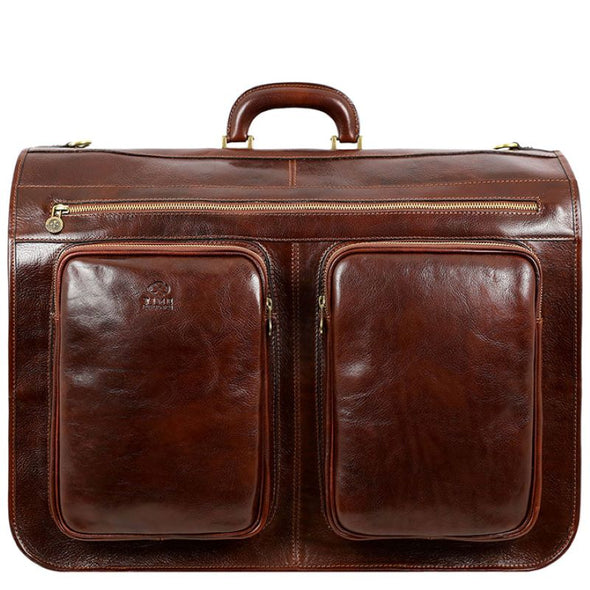 The Big Sleep - Full-Grain Italian Leather Garment Bag