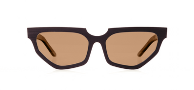 Wood Sunglasses for Men and Women - Black Hornbeam with Brown Lenses by BREVNO on Jetset Times SHOP