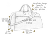 Leather Duffel Bag - Fear and Loathing in Las Vegas for Men and Women by Time Resistance on Jetset Times SHOP