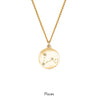Gold Constellation Necklace - With Diamonds