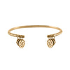 Women's Sami Coin Bangle - Gold Vermeil by No 13 on Jetset Times SHOP