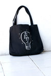 Be the Light Tote- White Text
